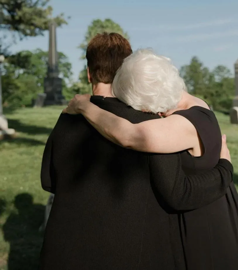 A quiet memorial setting for a celebration of life